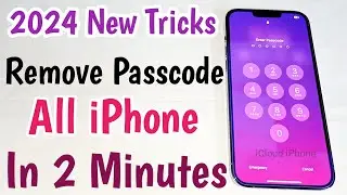 2024 New Trick Remove Passcode All iPhone In 2 Minutes | How To Unlock iPhone If Forgot Password
