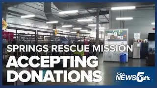 Springs Rescue Mission could use donations to help keep people warm