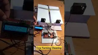 Automatic Cow Farming Cleaning using Arduino and RTC ds3231
