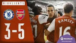 VAN PERSIE WITH A HAT-TRICK | Chelsea vs Arsenal (3-5) | Classic Highlights 2011