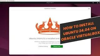 how to install ubuntu 24.04 on virtualbox