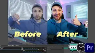 Best way to COLOR GRADE YOUR WEBCAM for your stream (OBS Studio, Streamlabs OBS, Adobe Pr)