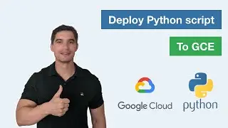 Dockerize Python script and deploy to Google Compute Engine (GCE)