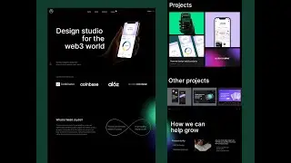 Ui Landing page animation