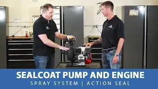 Sealcoat Pump and Engine | Spray System | Action Seal