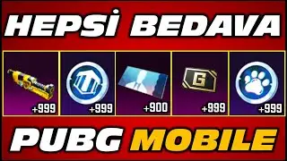 BEDAVA MATERYAL | BEDAVA AG | BEDAVA KARAKTER KUPONU | PUBG MOBILE