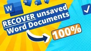 3 WAYS TO RECOVER THE WORD DOCUMENT | MSOFFICE PRO| 100% WORK