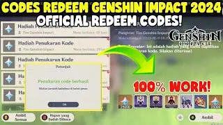 *All NEW* GENSHIN IMPACT REDEEM CODES 2024 | GENSHIN IMPACT CODES | KODE REDEEM GENSHIN IMPACT 2024!