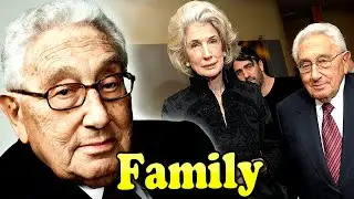 Henry Kissinger Family With Daughter,Son and Wife Nancy Kissinger 2023