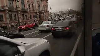 Поездка на троллейбусе бкм 321