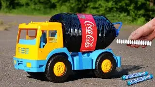 DIY Big Coca Cola Car with Mentos