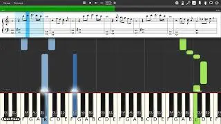 Carter Burwell - Blood Simple - Piano tutorial and cover (Sheets + MIDI)