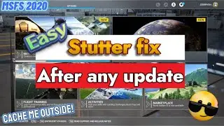 Msfs2020* Simple Stutter Fix* Best to do this after any MSFS update! Click to find out!