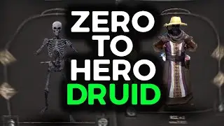 ZERO TO HERO DRUID (no items) - Dark and Darker Gameplay