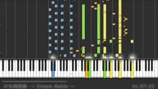 (Synthesia Piano) (DUET x1) Dream Battle, from Touhou Imperishable Night