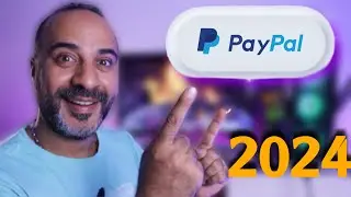 طريقة انشاء حساب باي بال PAYPAL للمبتدئين 2024 | طريقة فتح حساب باي بال paypal وتفعيلة