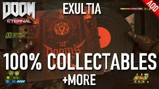 DOOM Eternal - 100% Collectables Guide - Level 2 (Exultia)