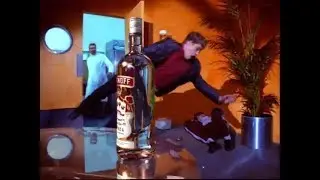 Smirnoff commercial (1996) - First bullet time effect