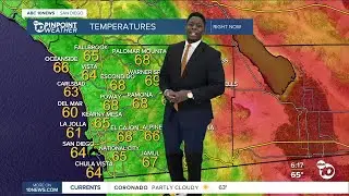 ABC 10News Pinpoint Weather with Moses Small: Warmer for Memorial Day