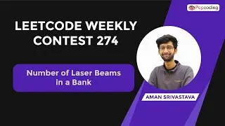 Number of Laser Beams in a Bank | LeetCode 2125 | LeetCode Weekly 274 | JAVA | HINDI