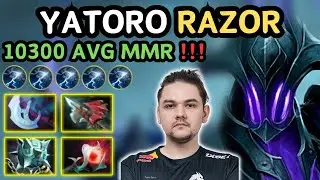 🔥 7.35c YATORO Razor GLEIPNIR Gameplay 🔥 Razor Gameplay From YATOROGOD 🔥 - Dota 2