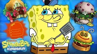 SpongeBobs Krabbenburger neu! | 50-Minuten-Compilation | SpongeBob Schwammkopf