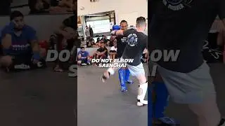 Do not spin elbow Saenchai…