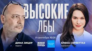 Дима Зицер и Елена Сереветтаз / Высокие лбы // 09.09.23