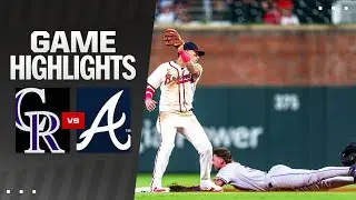 Rockies vs. Braves Game Highlights (9/5/24) | MLB Highlights