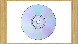 How to Draw DVD Drive 💿 CD Rom Drawing Computer 💿 CD Rom Drawing Easy 💿 How to Draw CD