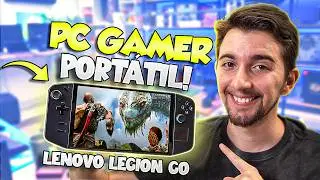 UM PC GAMER PORTÁTIL que RODA TUDO! Lenovo Legion Go é melhor que STEAM DECK?