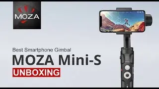 Moza Mini S Essential Smartphone Gimbal Stablizer Unboxing | Best Gimbal for Smartphone