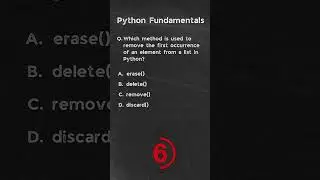 Which method is used to remove the first occurrence of an element from a list in Python?