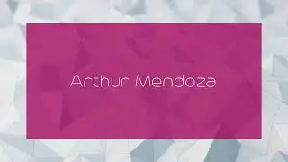 Arthur Mendoza - appearance