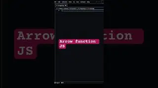 Function trick JavaScript: Arrow function #shorts #coding #programming #js #javascript