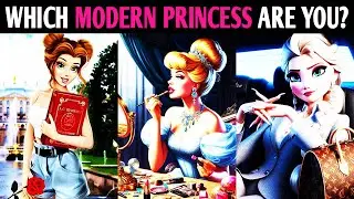 WHICH MODERN DISNEY PRINCESS ARE YOU? DISNEY QUIZ Personality Test - 1 Million Tests