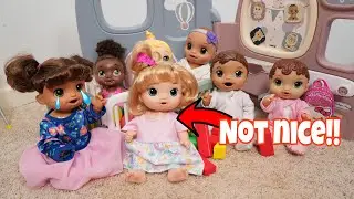 Baby Alive doll Daycare Lola is not nice! Baby Alive doll videos