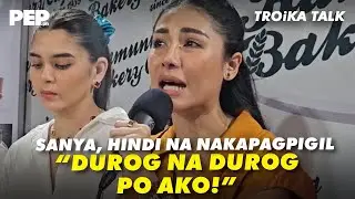 Sanya Lopez EMOSYUNAL dahil sa mga lola | PEP Troika Talk