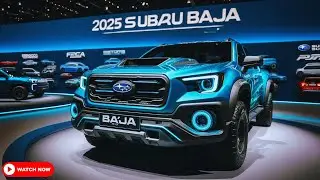 2025 Subaru Baja Pickup - The Bold Return of Subaru's Iconic Pickup