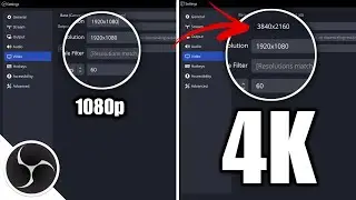 HOW TO STREAM & RECORD 4K VIDEO IN 1080P MONITOR USING OBS STUDIO