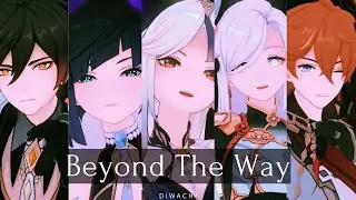 Zhongli , Yelan , Ningguang , ShenHe , Tartaglia - Beyond the Way [MMD]