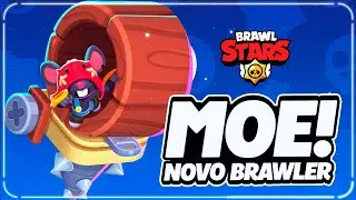 CONFIRMADO, SUPERCELL VAZOU! NOVO BRAWLER 🐭 "MOE" 🐭 CHEGA na PROXIMA ATUALIZAÇÃO do BRAWL STARS