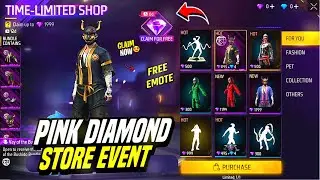 TIME LIMITED SHOP EVENT | EXCHANGE PINK DIAMOND NEW REWARDS | FF NEW EVENT| FF PINK DIAMOND EVENT