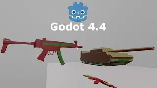 Godot 4.4 Released. I am Going to Make my First FPS Game with Godot Engine