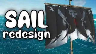 You Will Never See Dark Adventurer Sail's AGAIN [Sea of Thieves Sail Redesign]