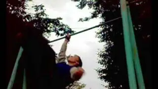 Турник. Склепка на одной руке