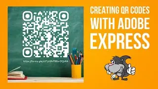 Create a QR code in Adobe Express