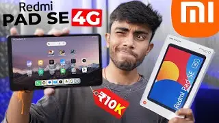 New Redmi Pad SE 4G Tablet Unboxing! 🤩 Cheapest Gaming Tablet! With 90HZ Display - Live Game Test 🔥