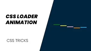 Pure CSS Loading Animation | CSS Animation