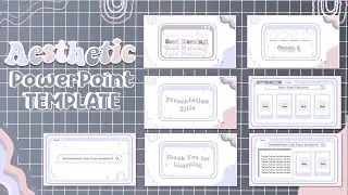 Aesthetic Powerpoint Presentation Template | Website Inspired ppt